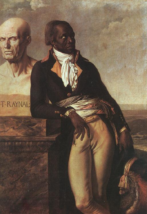 Anne-Louis Girodet-Trioson Portrait of Jean-Baptiste Belley oil painting image